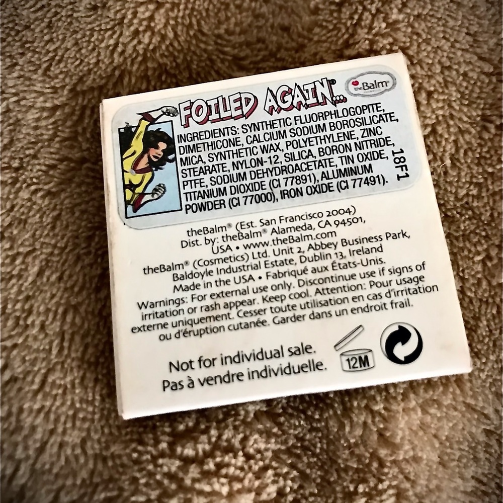 The Balm Eyeshadow Single -this is a sold out and retired selection❤️ - Picture 3 of 3